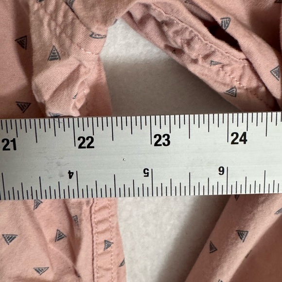 Goodfellow & Co Men’s Button Down Shirt | Pink Triangle Print | Size XL - Picture 3 of 5